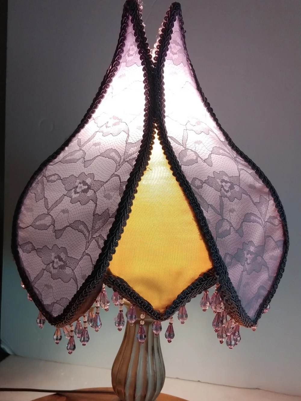 Small Victorian Style Lamp Shade